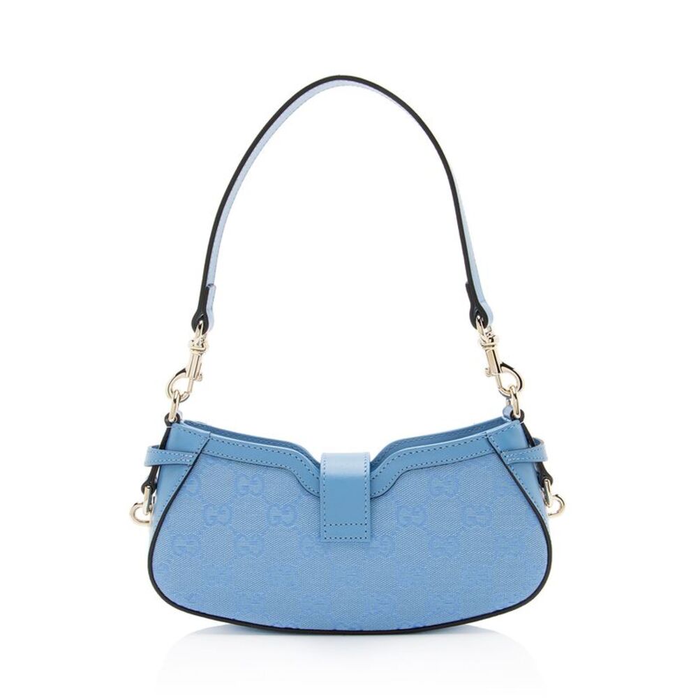 Gucci GG Canvas Moon Side Shoulder Bag - Picture 3 of 12